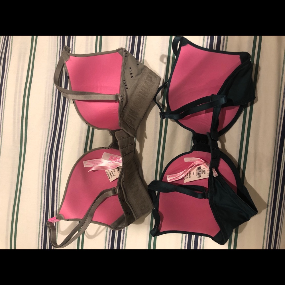 Victoria’s Secret pink bra